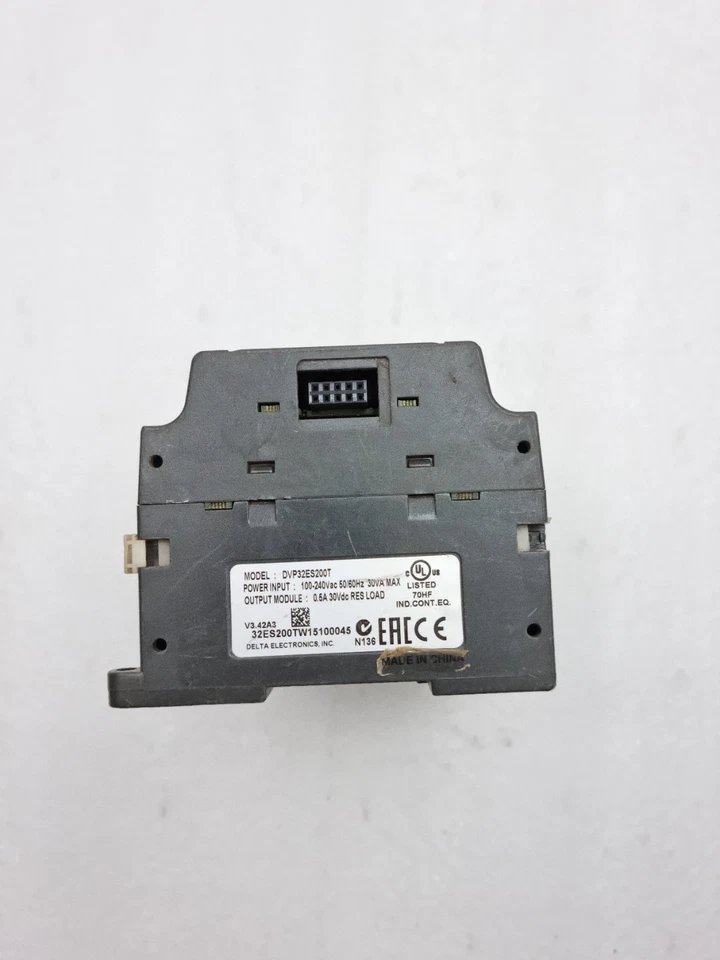 DELTA DVP32ES200T PROGRAMMABLE CONTROLLER 100-240VAC DVP32ES200T